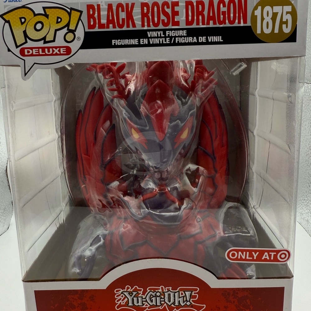Funko Pop Deluxe Black Rose Dragon Figure
